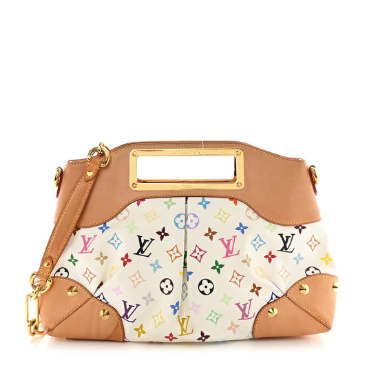 Louis Vuitton Monogram Judy MM White