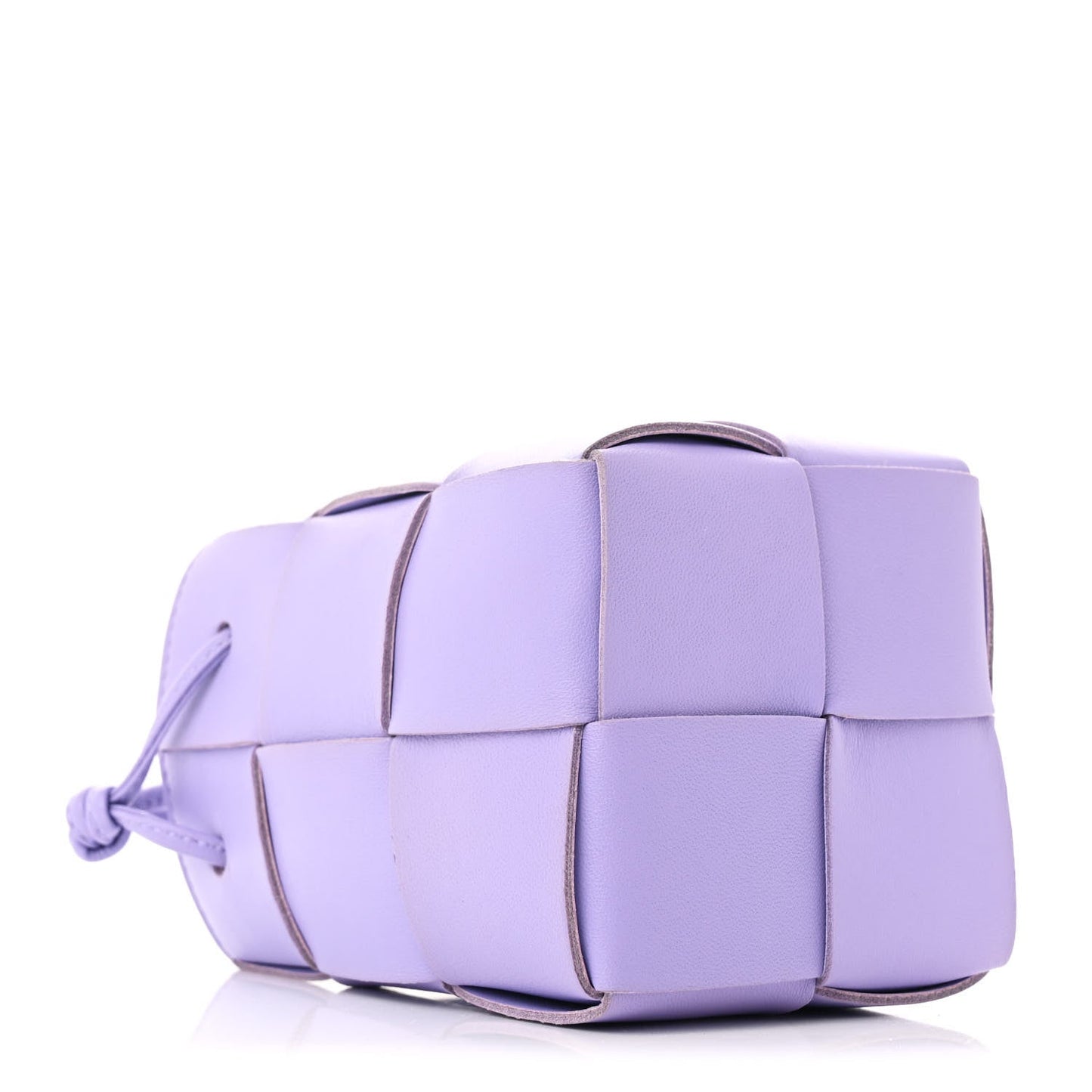 Bottega Veneta Nappa Maxi Intrecciato Mini Cassette Bucket Bag Wisteria