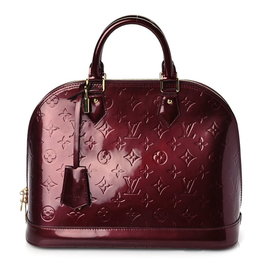 Louis Vuitton Vernis Alma PM Rouge Fauviste