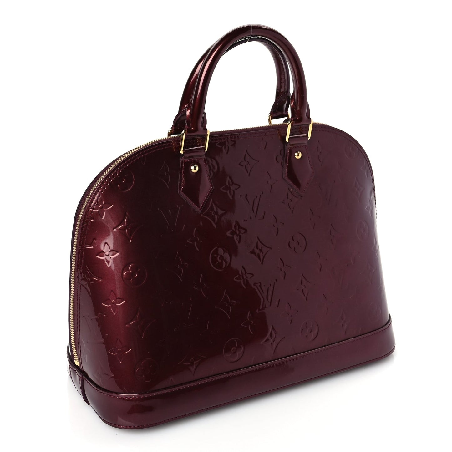 Louis Vuitton Vernis Alma PM Rouge Fauviste