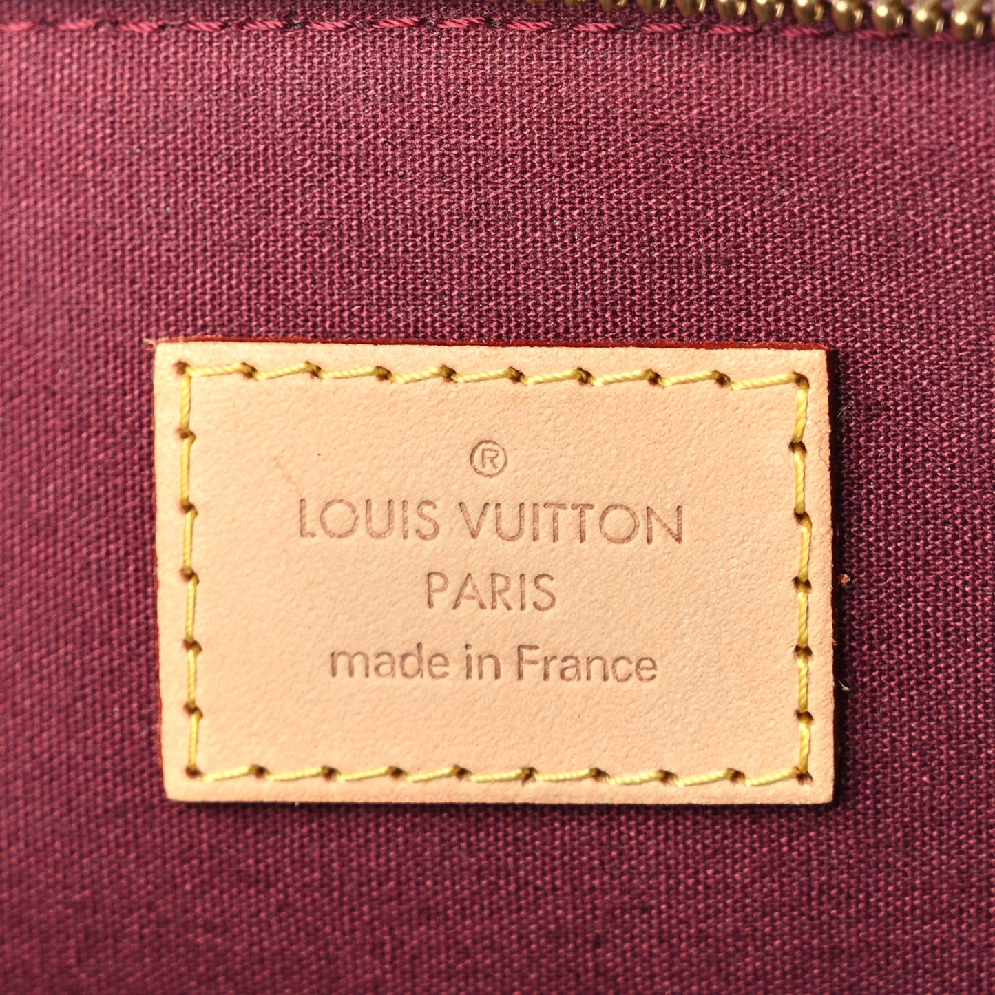 Louis Vuitton Vernis Alma PM Rouge Fauviste