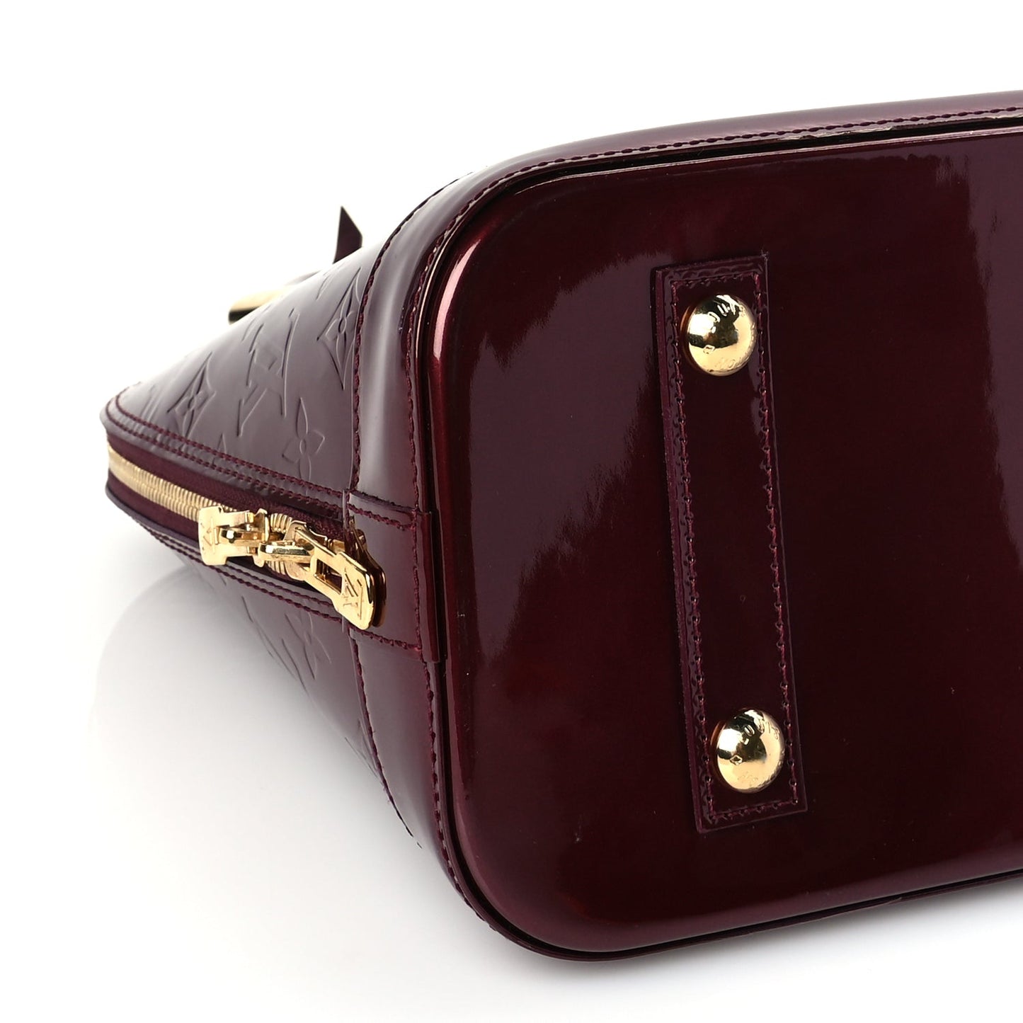 Louis Vuitton Vernis Alma PM Rouge Fauviste