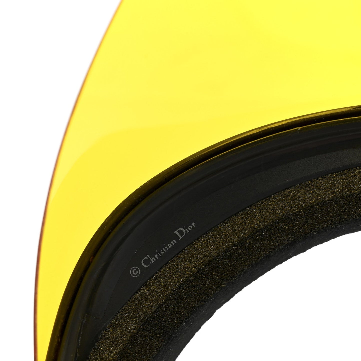 Christian Dior DiorClub1 Sun Visor Yellow