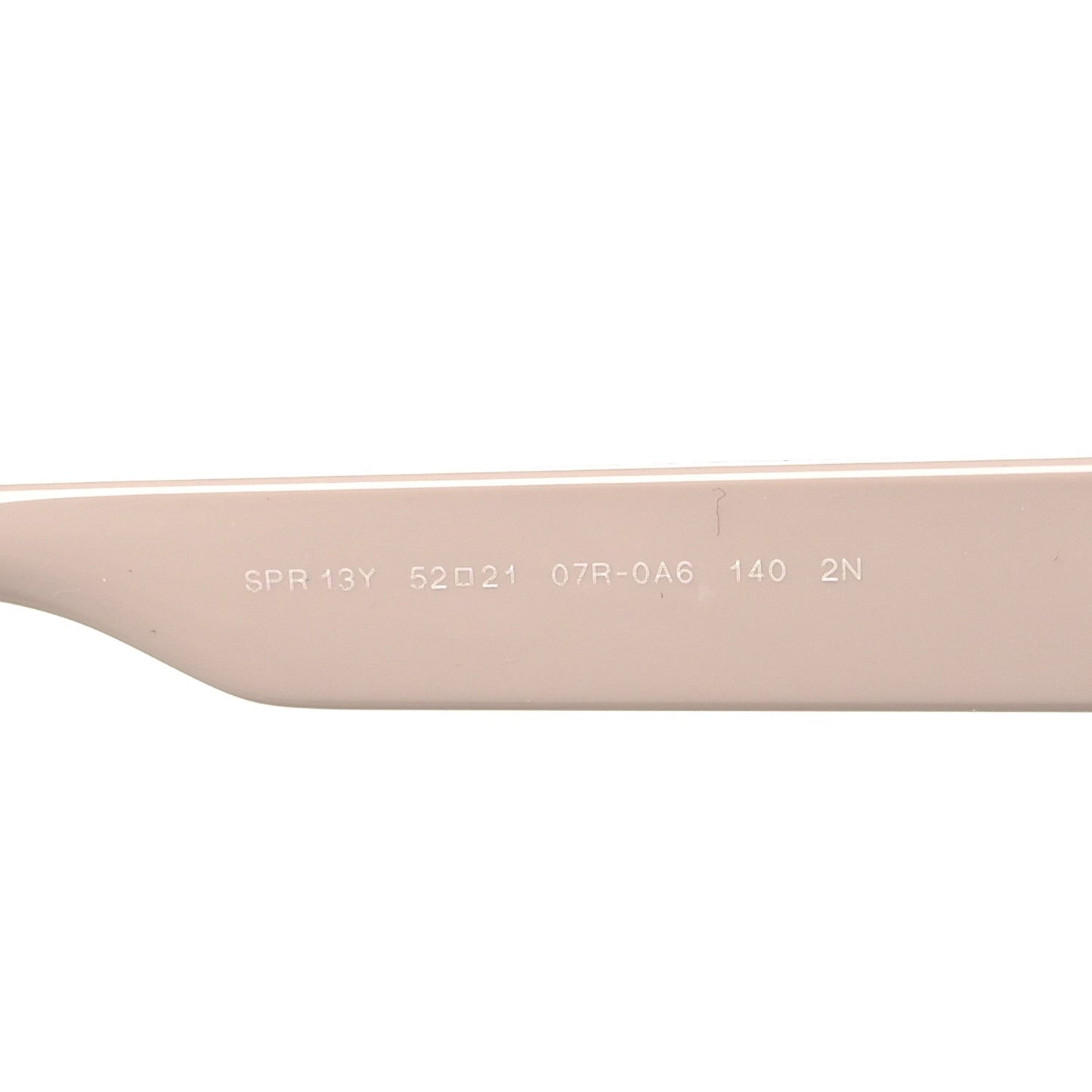 Prada Acetate Cat Eye Sunglasses SPR 13Y Tortoise Beige