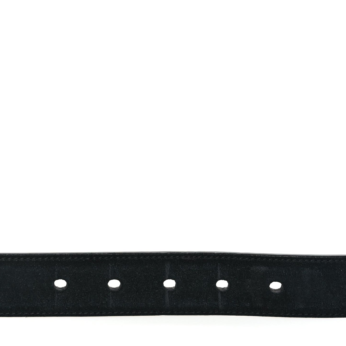 Saint Laurent Suede Calfskin Monogram Square Buckle Belt 90 36 Black