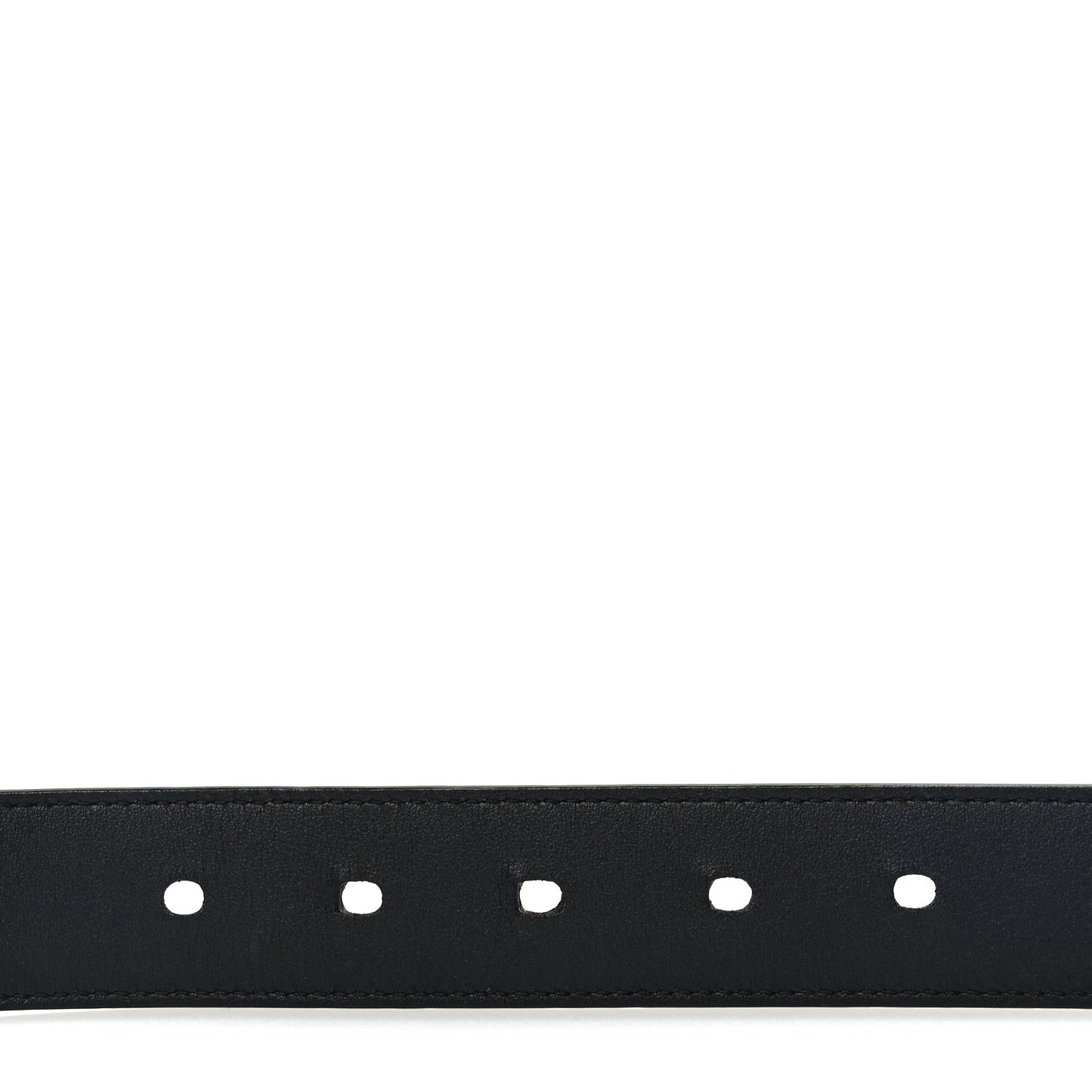 Saint Laurent Suede Calfskin Monogram Square Buckle Belt 90 36 Black