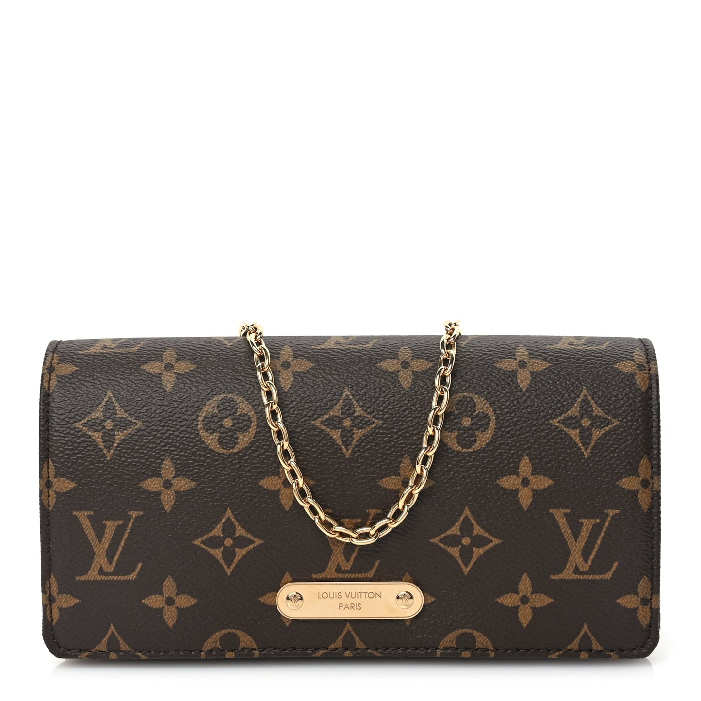 Louis Vuitton Monogram Lily Wallet On Chain