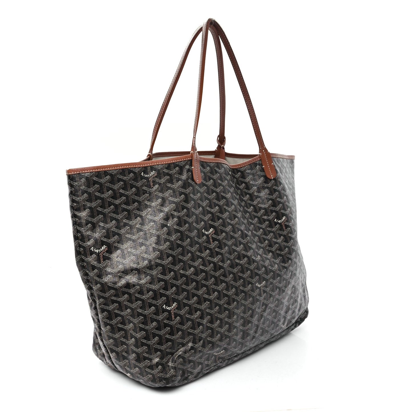 Goyard Goyardine Saint Louis GM Black Gold