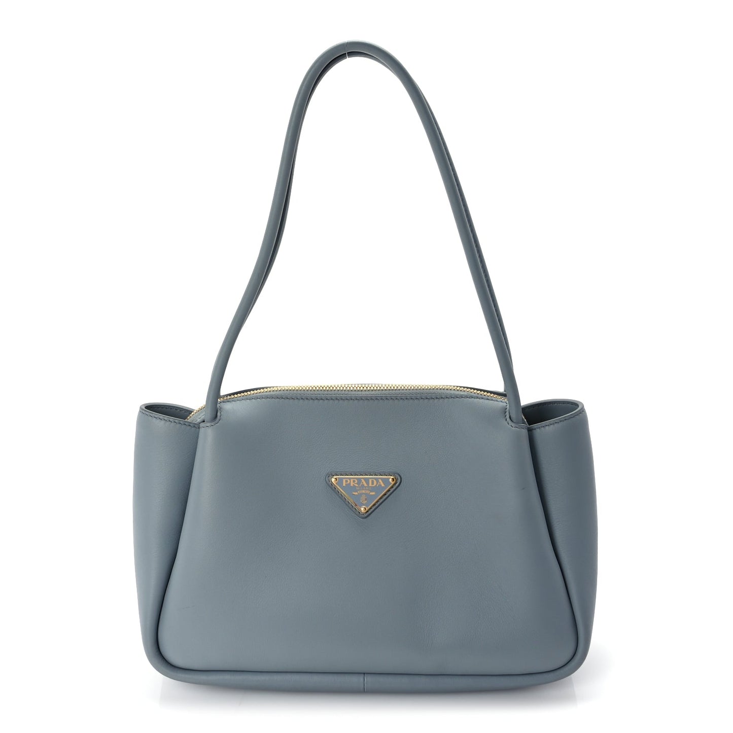Prada Soft Calfskin Darling Shoulder Bag Opaline