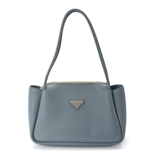 Prada Soft Calfskin Darling Shoulder Bag Opaline