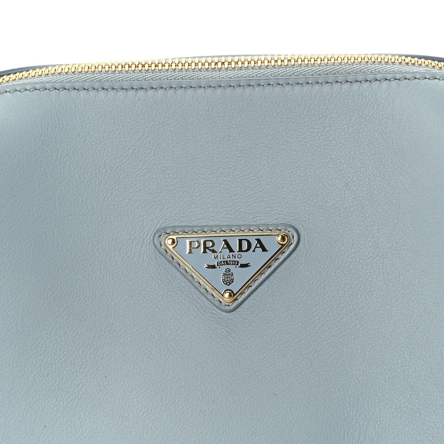 Prada Soft Calfskin Darling Shoulder Bag Opaline