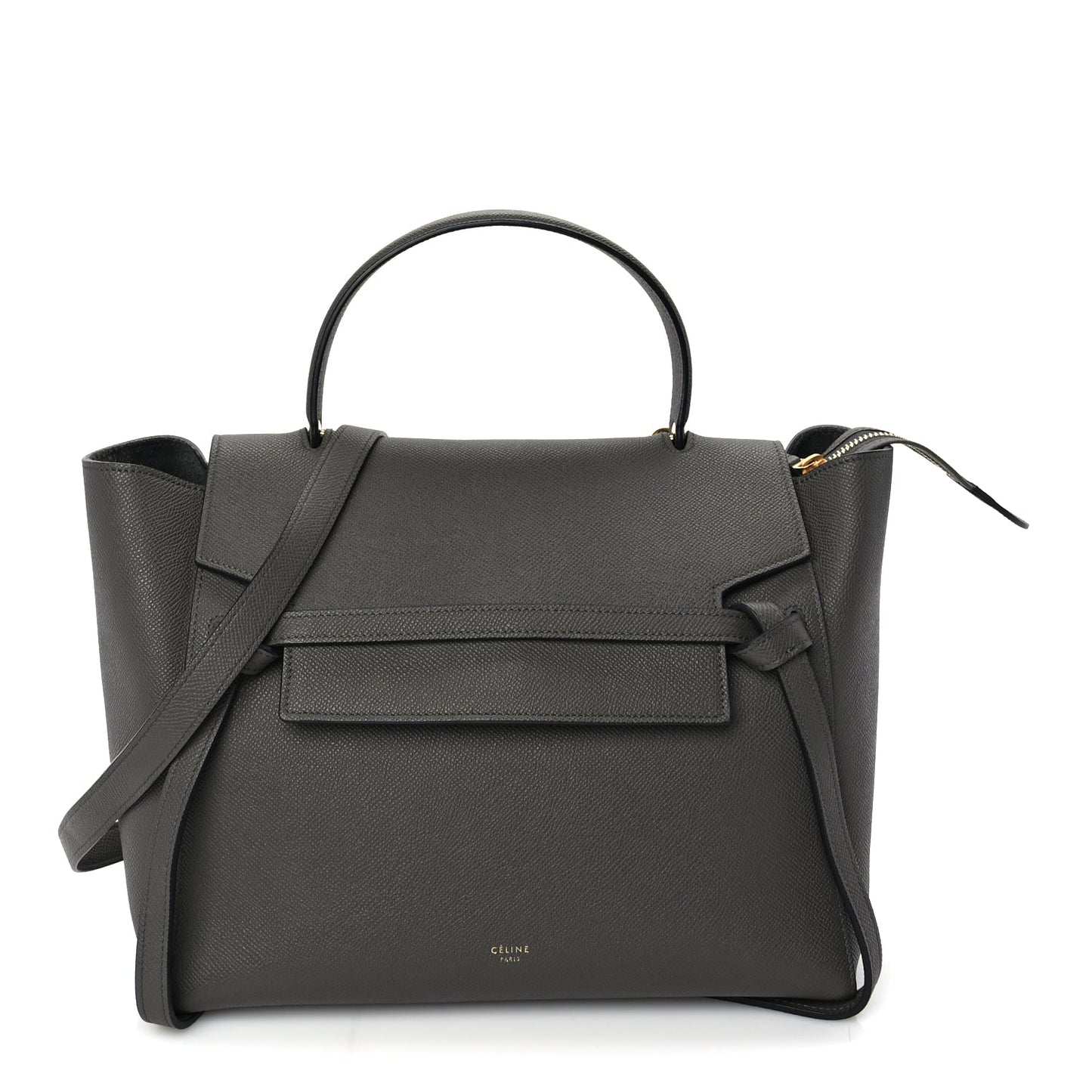 Celine Grained Calfskin Small Belt Bag Grey