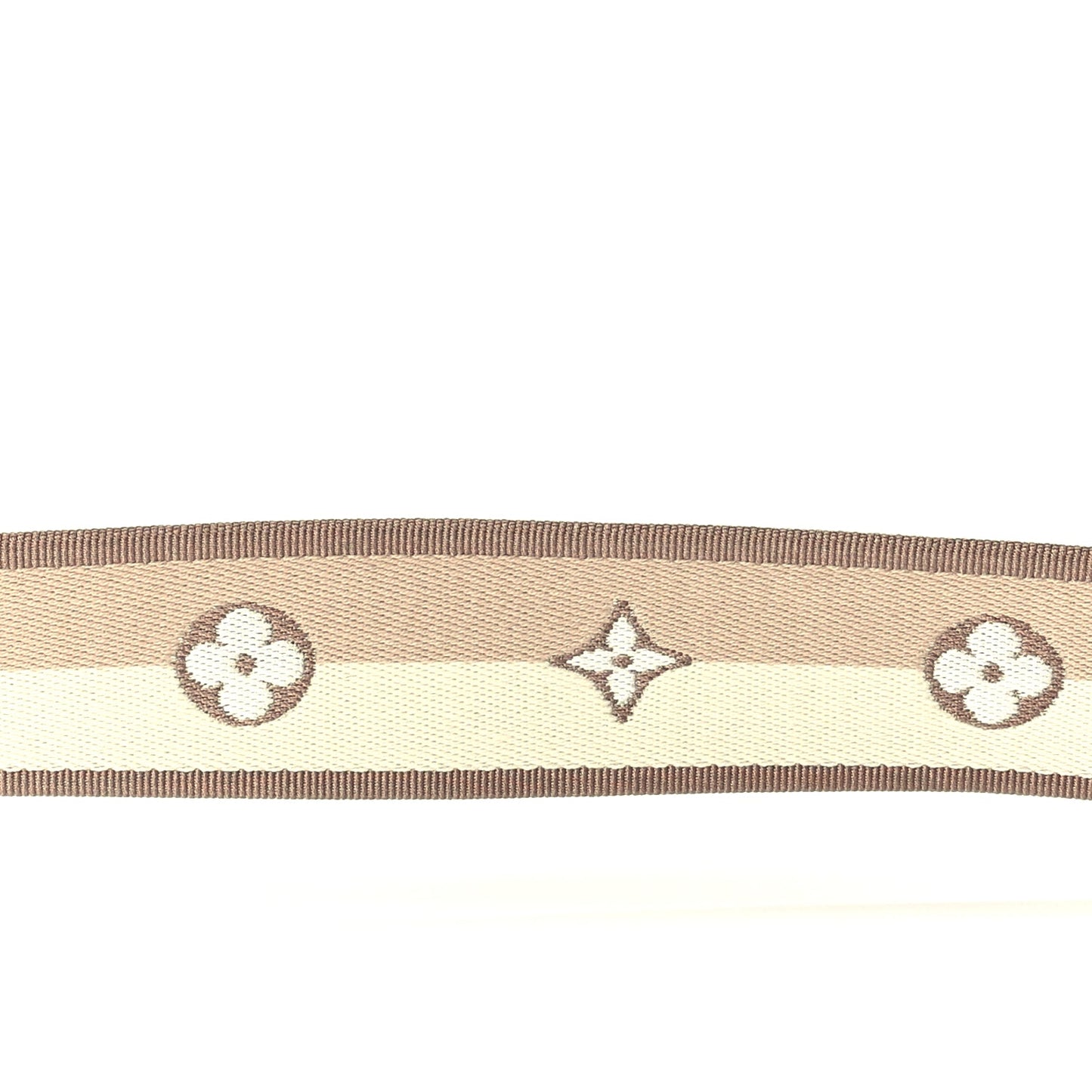 Louis Vuitton Jacquard Speedy Bandouliere 20 Shoulder Strap  Beige