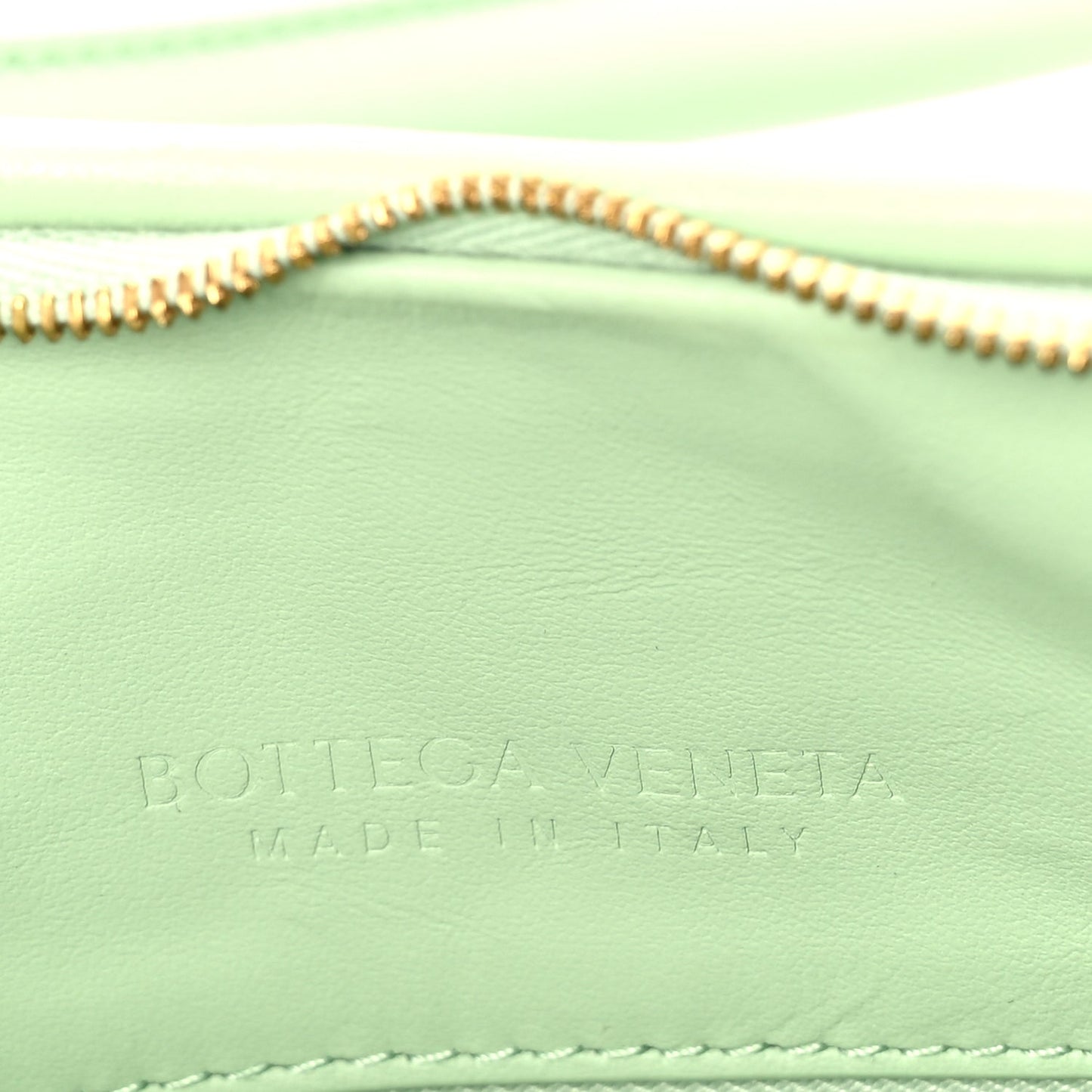 Bottega Veneta Nappa Intrecciato Medium Gemelli Fresh Mint