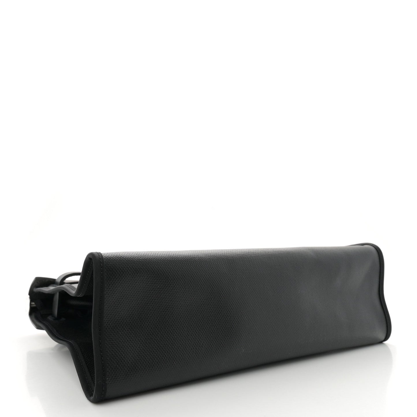 Hermes Toile H Berline Vache Hunter Herbag Zip PM 31 Black Ecru
