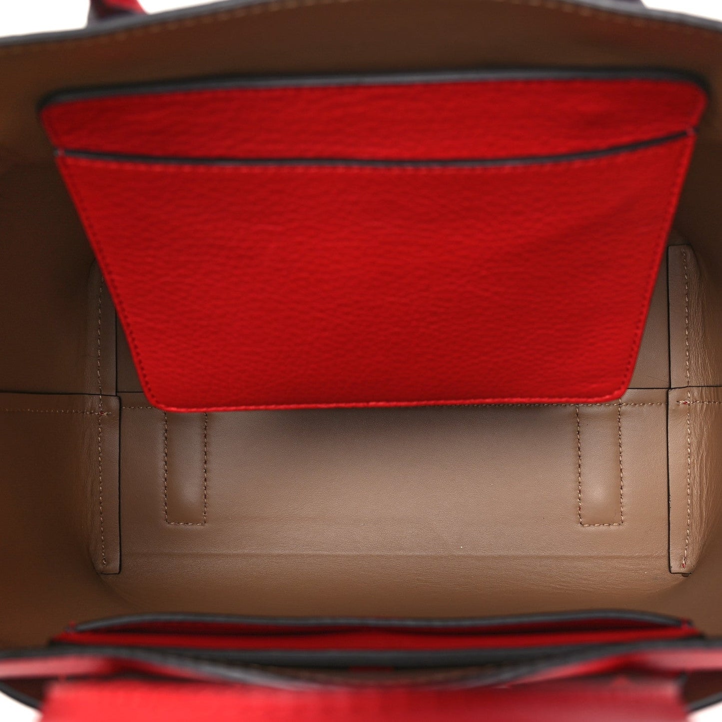 Burberry Soft Grain Calfskin Small Belt Bag Marais Bright Military Red