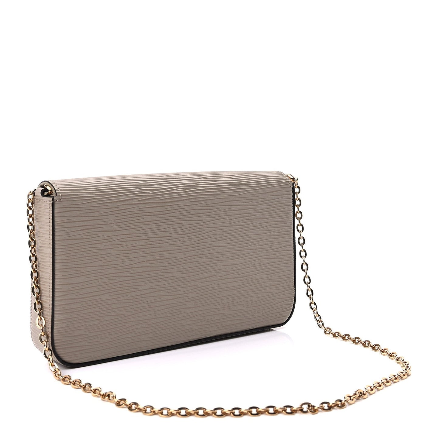 Louis Vuitton Epi Felicie Pochette Chain Wallet Galet