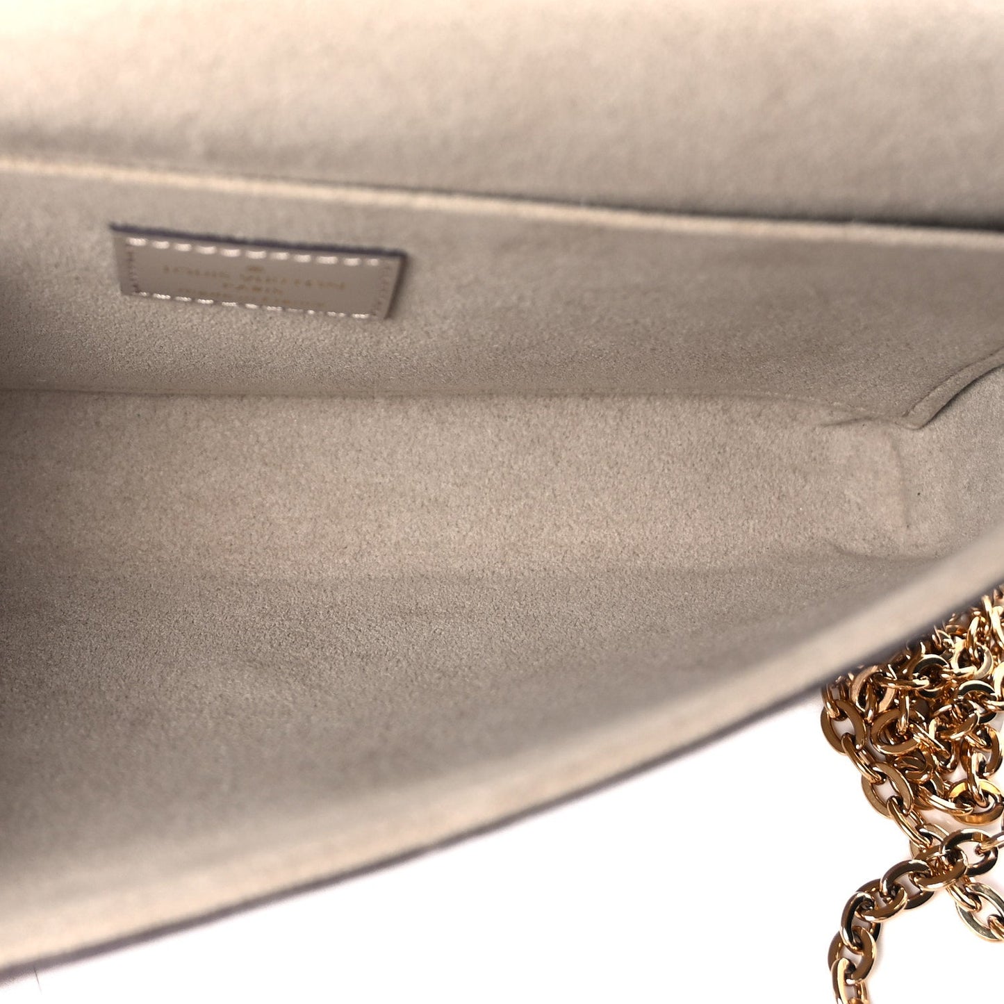 Louis Vuitton Epi Felicie Pochette Chain Wallet Galet