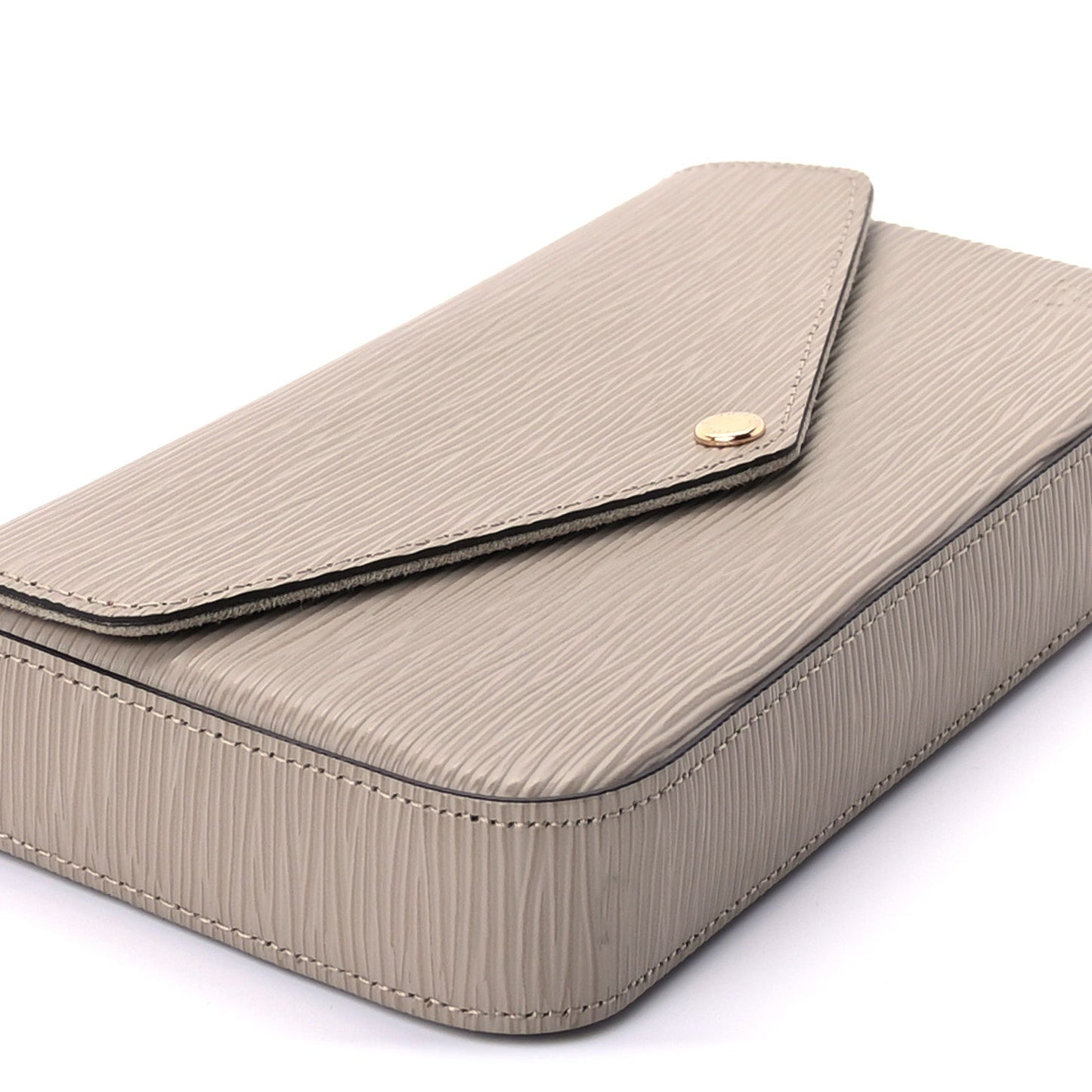Louis Vuitton Epi Felicie Pochette Chain Wallet Galet