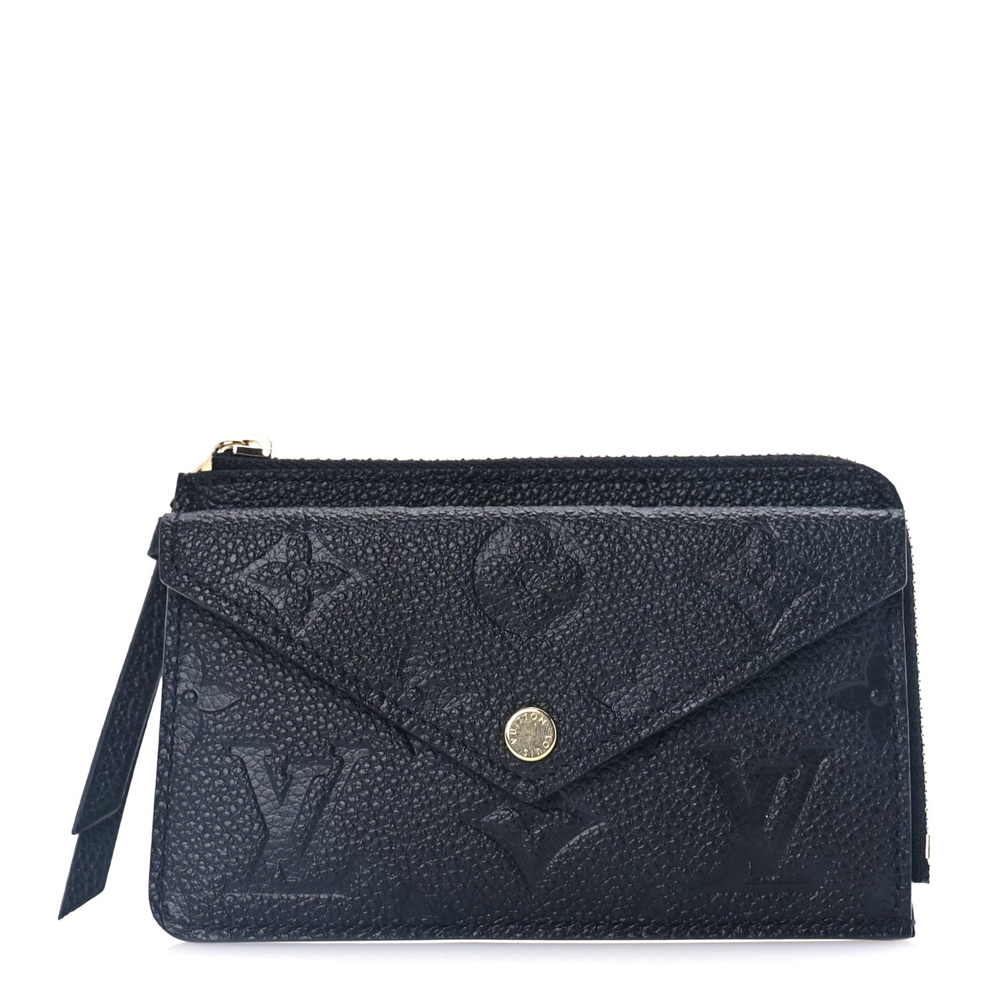 Louis Vuitton Empreinte Recto Verso Card Holder  Black