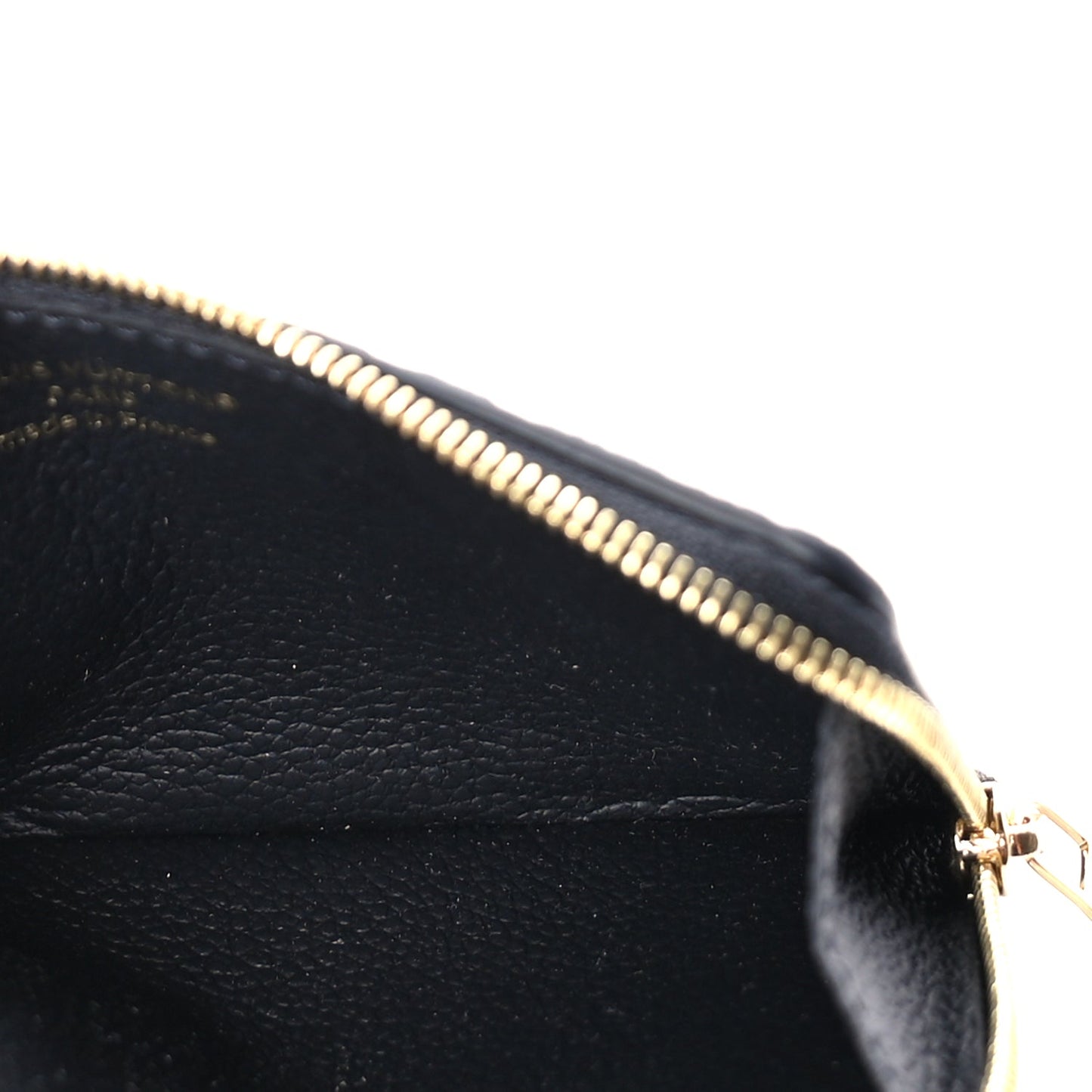 Louis Vuitton Empreinte Recto Verso Card Holder  Black