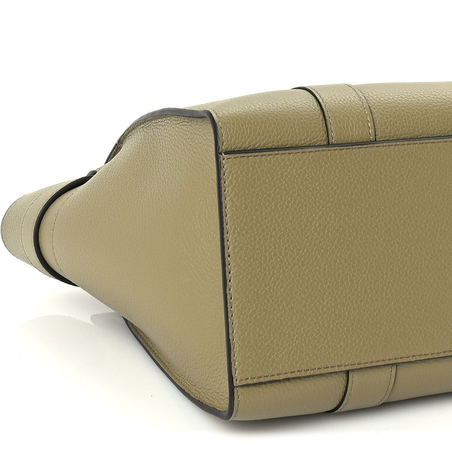 Mulberry Small Classic Grain Mini Zipped Bayswater Green