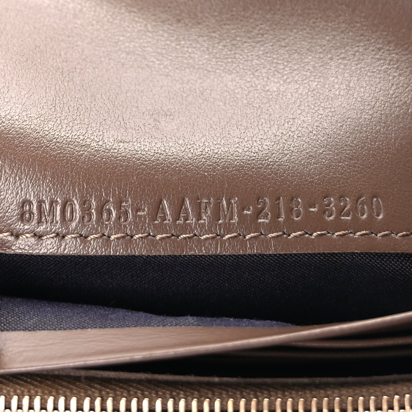 Fendi Vitello Soft F is Fendi Bi-Color FF 1974 Embossed Continental Envelope Wallet On Chain Maya Black