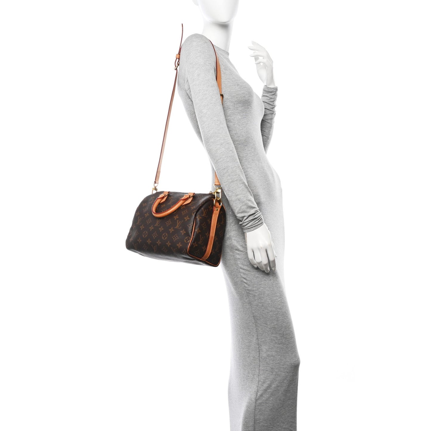 Louis Vuitton Monogram Speedy Bandouliere 25