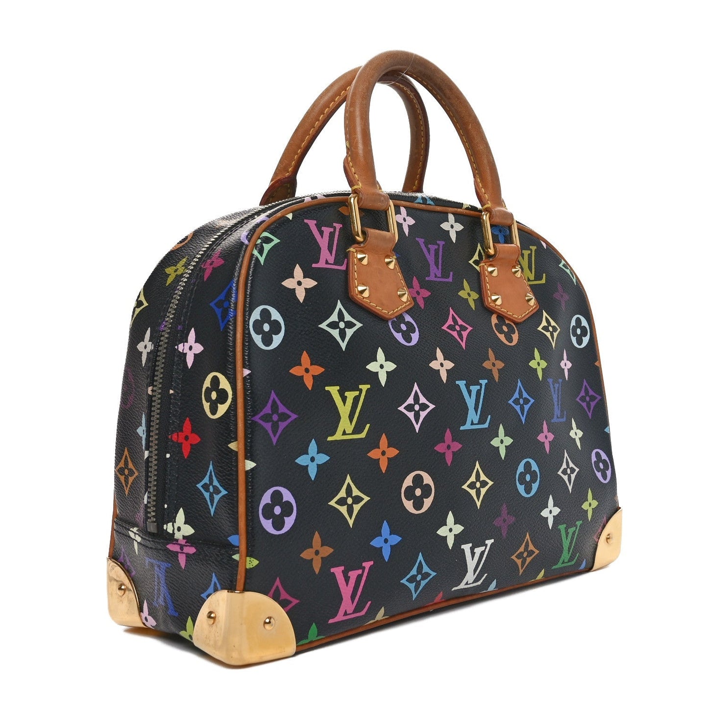 Louis Vuitton Monogram Multicolor Trouville Black