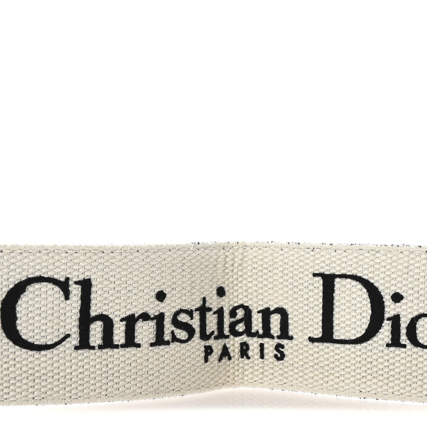 Christian Dior Canvas Houndstooth Embroidered 30 Montaigne Shoulder Strap Black White