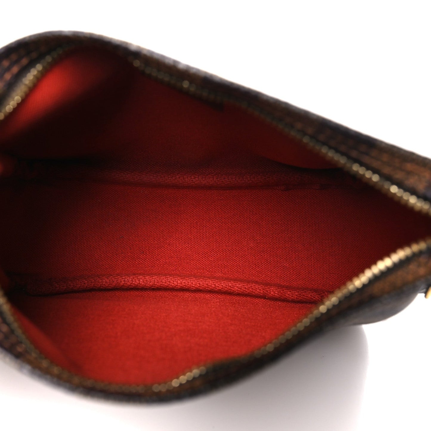 Louis Vuitton Damier Ebene Trousse Make Up Bag Pochette
