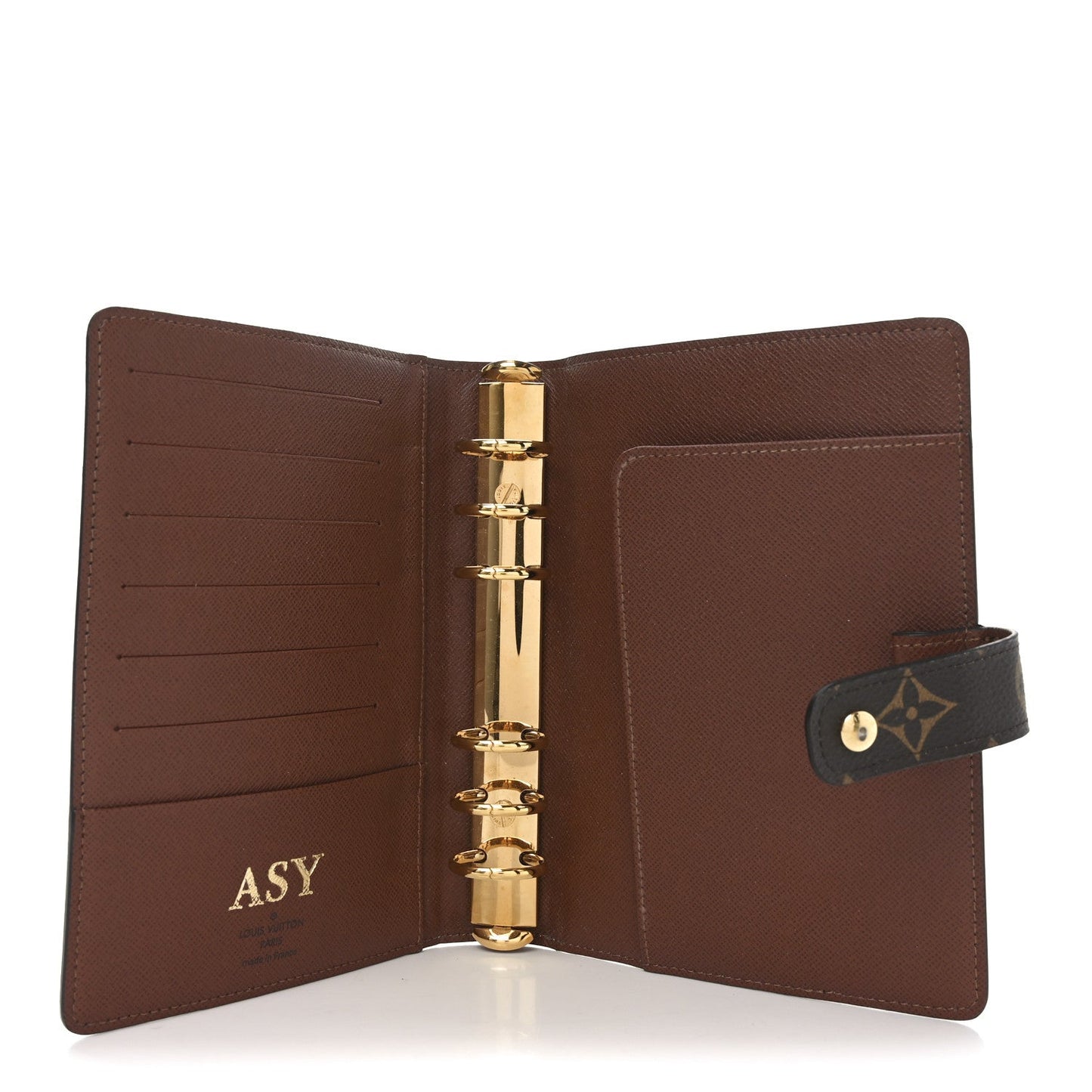 Louis Vuitton Monogram Medium Ring Agenda Cover