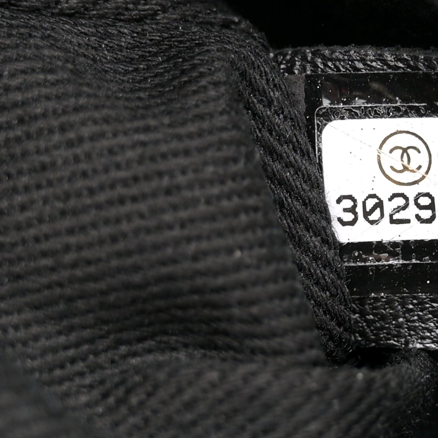 Chanel Tweed Sequin Mini Coco Handle Flap Black