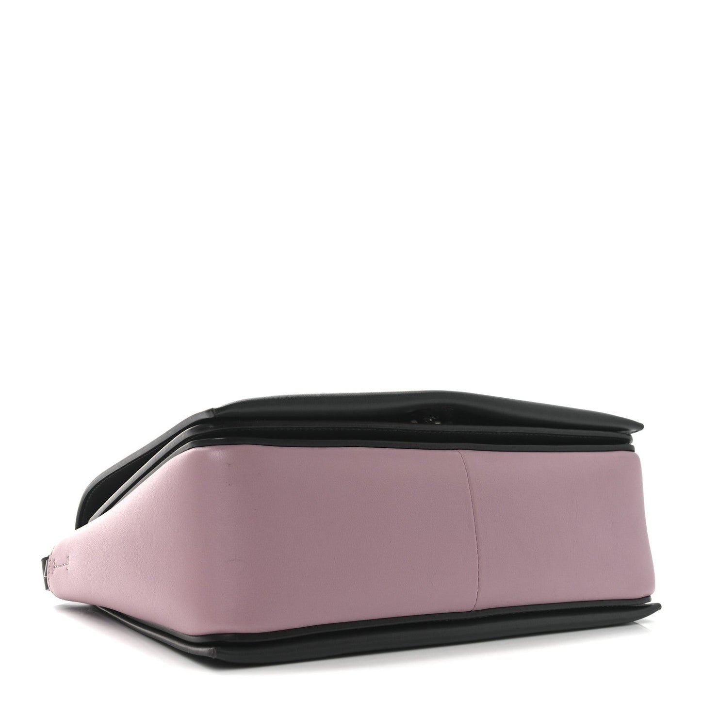 Celine Shiny Smooth Calfskin Medium Frame Shoulder Bag Liquorice Antique Rose