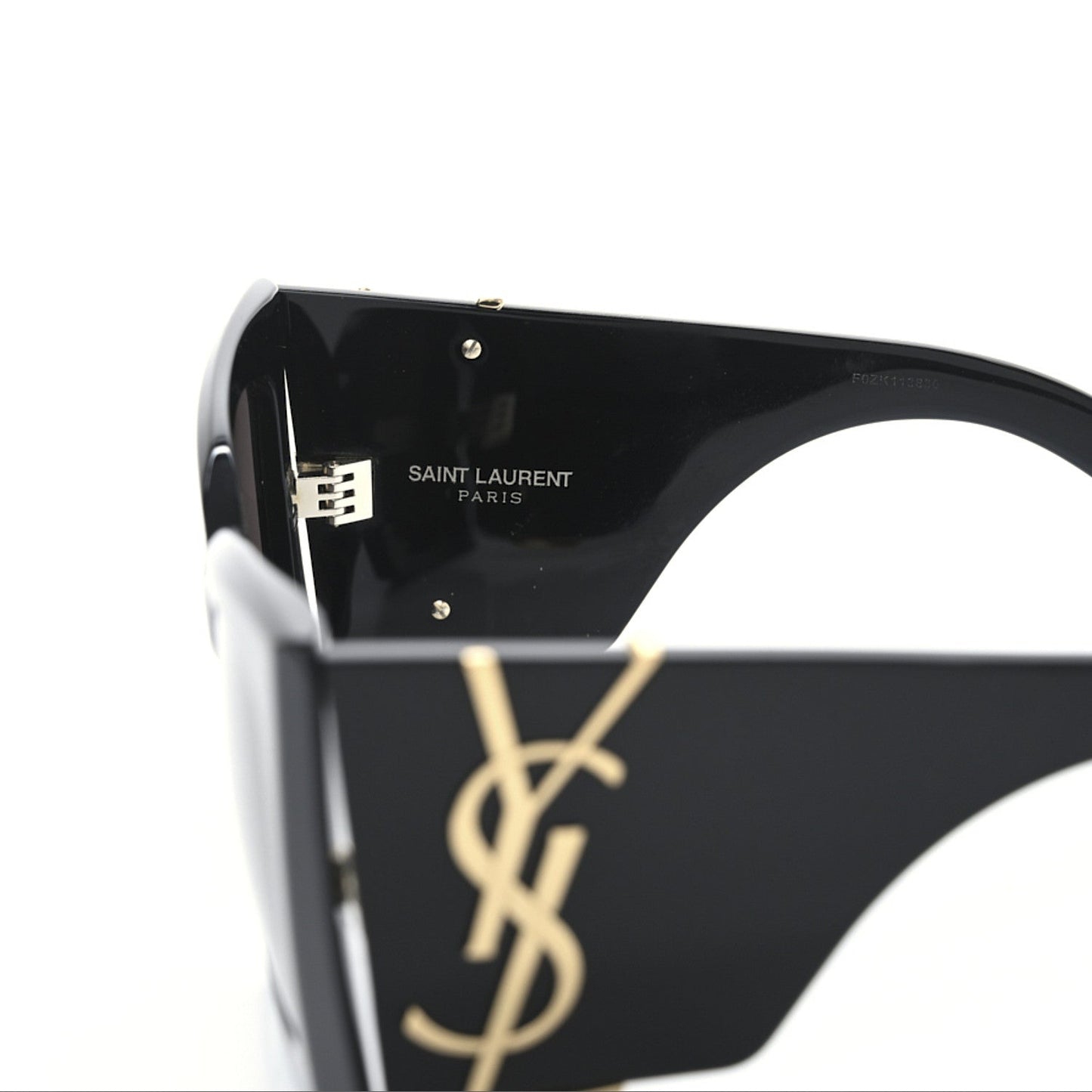 Saint Laurent Acetate Blaze Sunglasses SL M119 Black