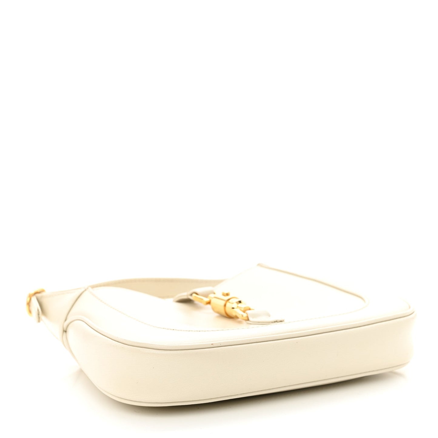 Gucci Boarded Dyana Lux Calfskin Mini Jackie 1961 Hobo Mystic White