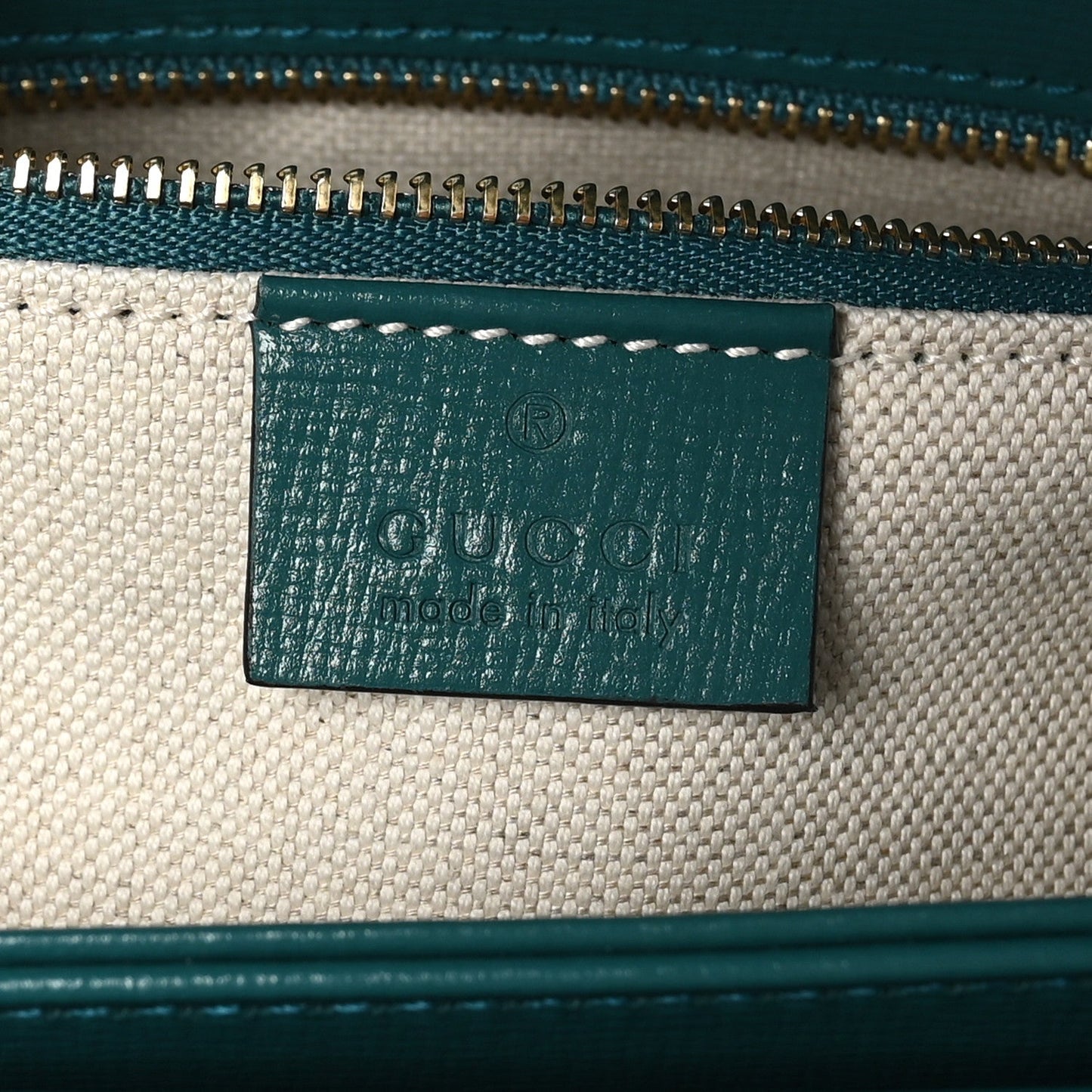 Gucci Azalea Calfskin Horsebit 1955 Shoulder Bag Imperial Blue Pavone