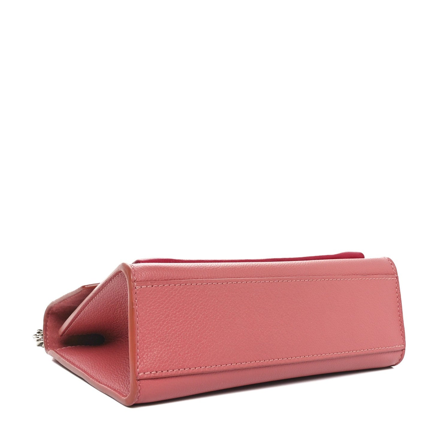 Louis Vuitton Soft Calfskin Mylockme Chain Bag BB Rose Boudoir Lie De Vin