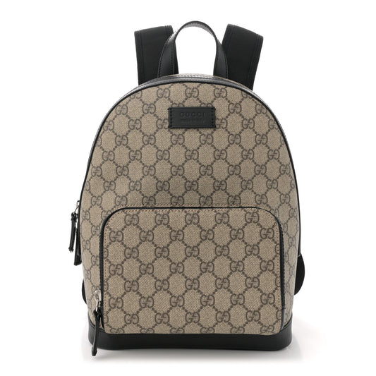 Gucci GG Supreme Monogram Small Eden Day Backpack Black