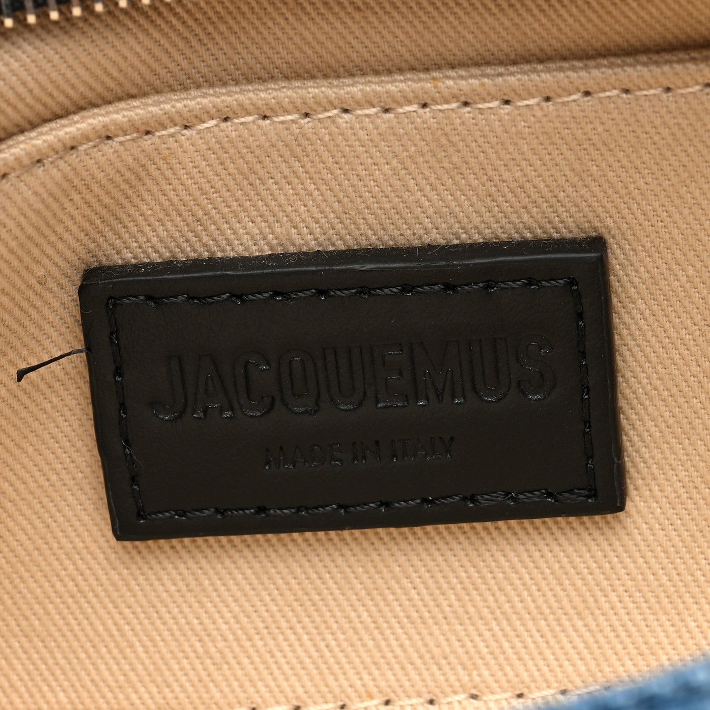 Jacquemus Denim Le Bisou Perle Blue