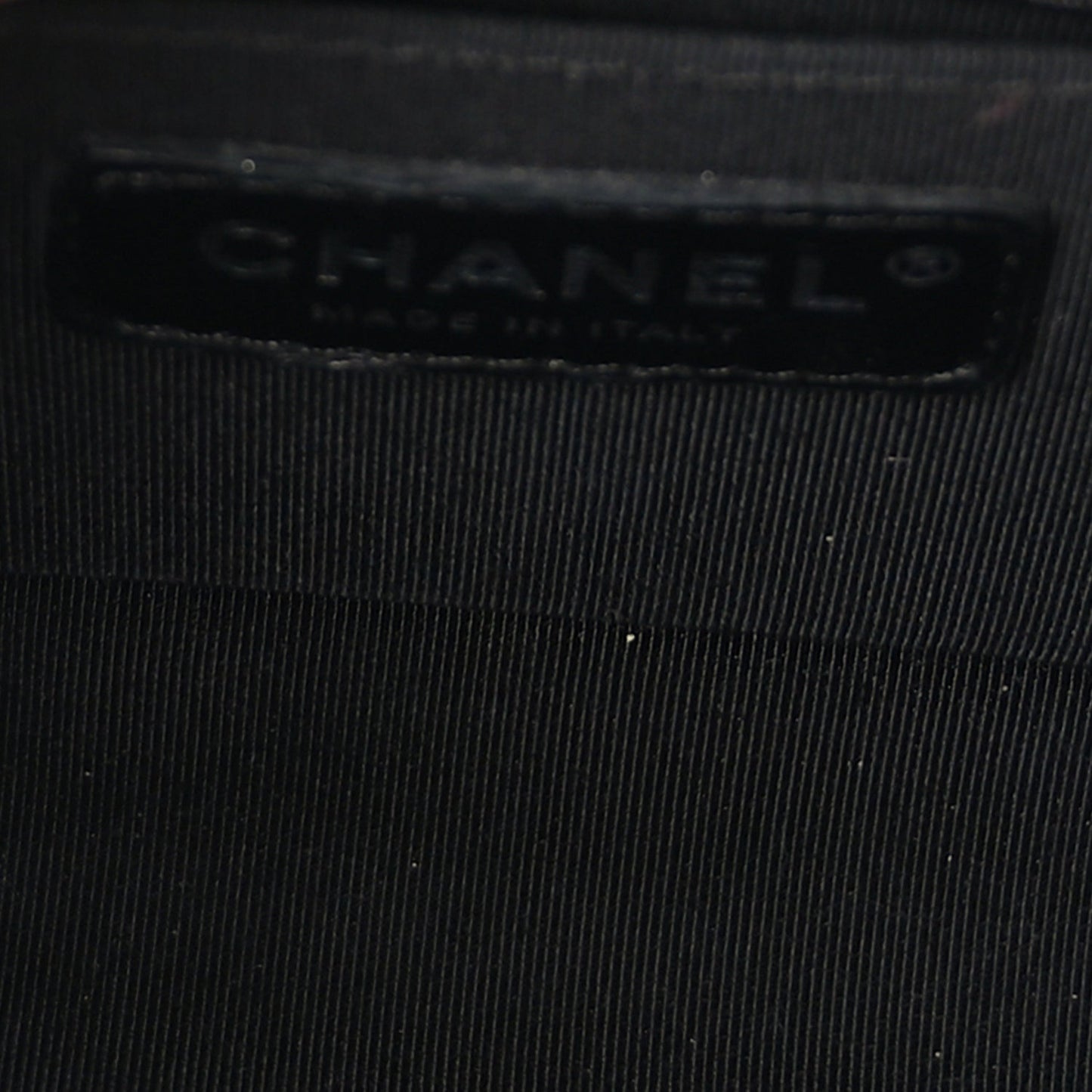 Chanel Lambskin Quilted Small Boy Flap Black