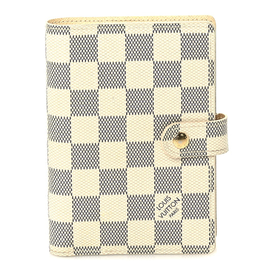 Louis Vuitton Damier Azur Small Ring Agenda Cover