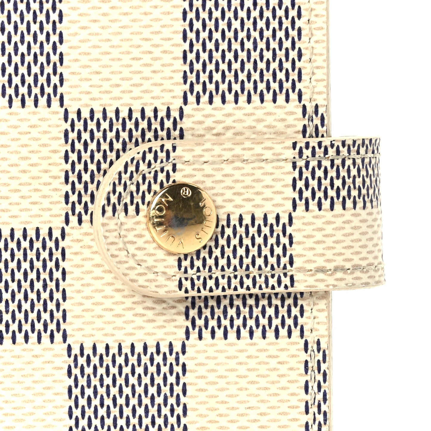 Louis Vuitton Damier Azur Small Ring Agenda Cover