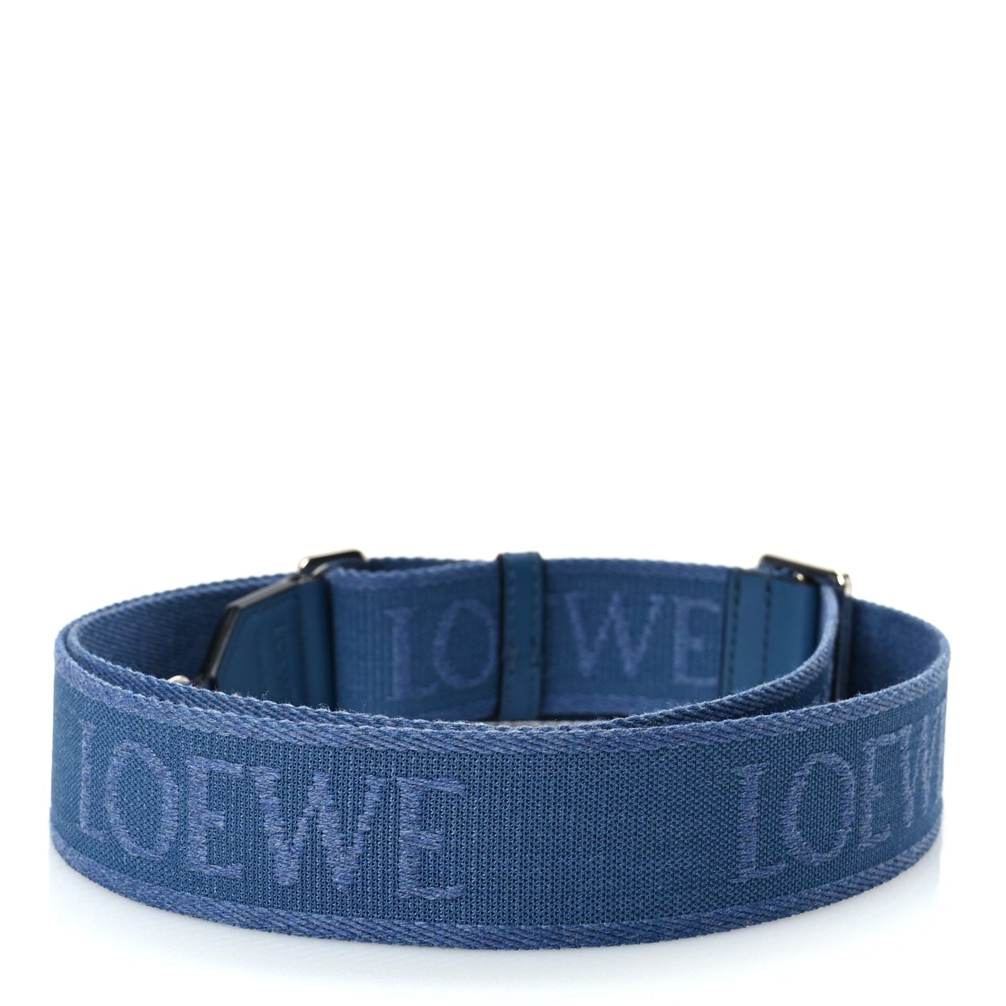 Loewe Calfskin Anagram Strap Blue