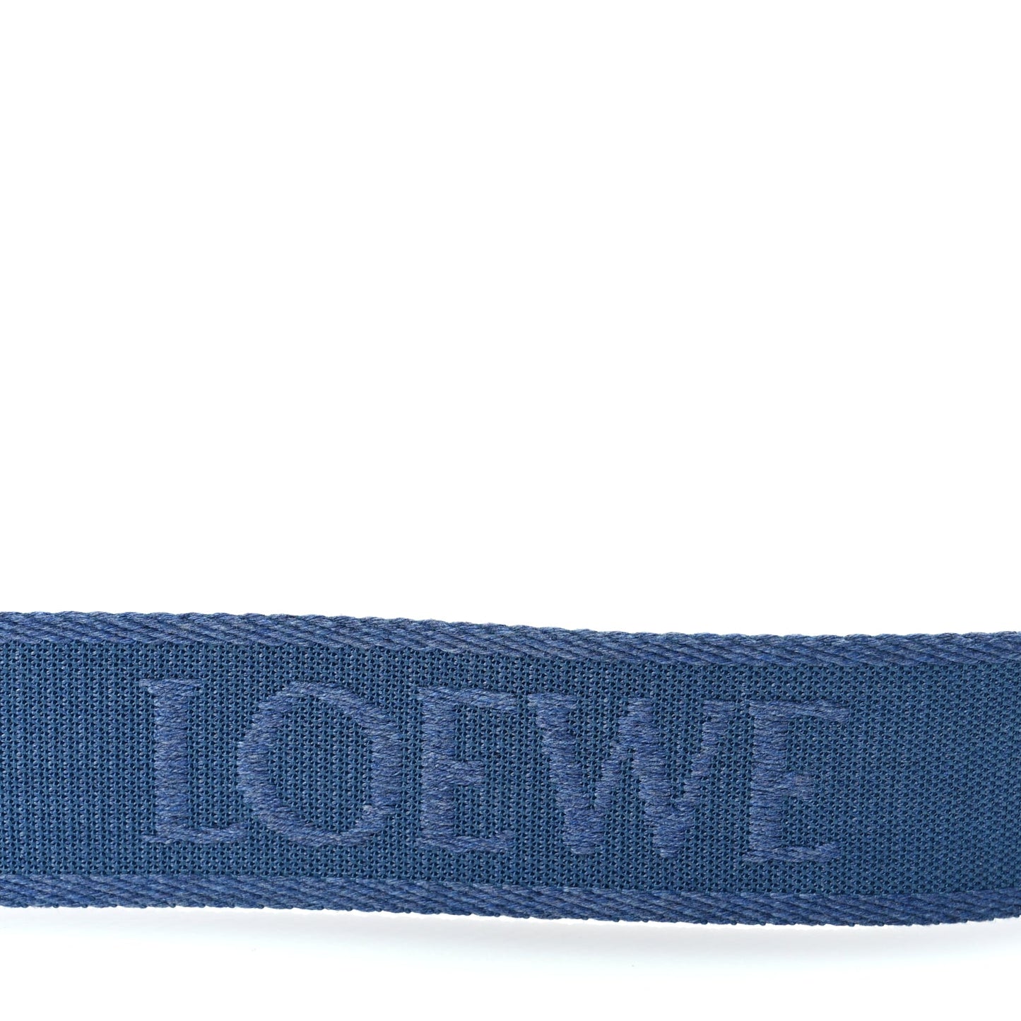 Loewe Calfskin Anagram Strap Blue
