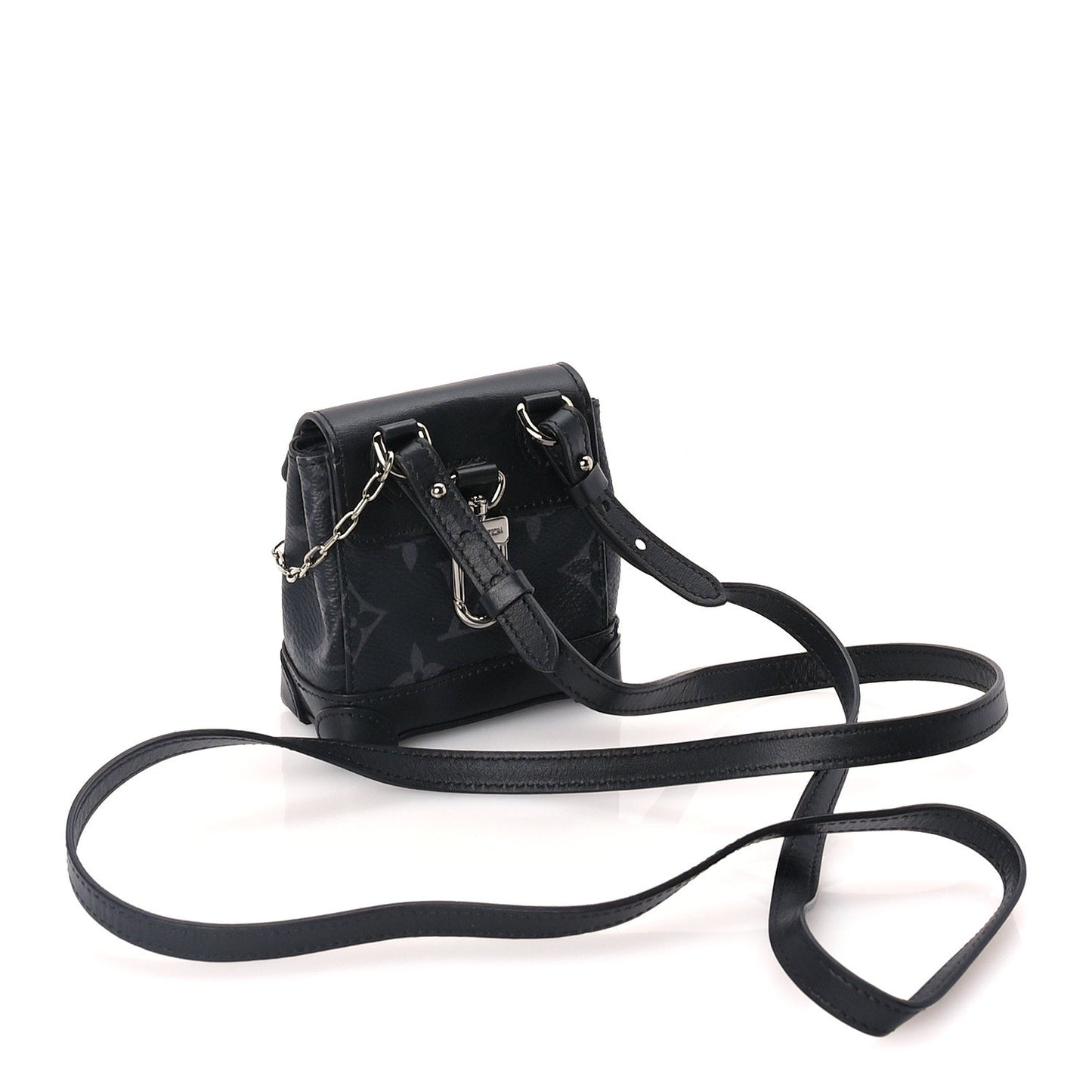Louis Vuitton Monogram Eclipse Mini Steamer Pouch