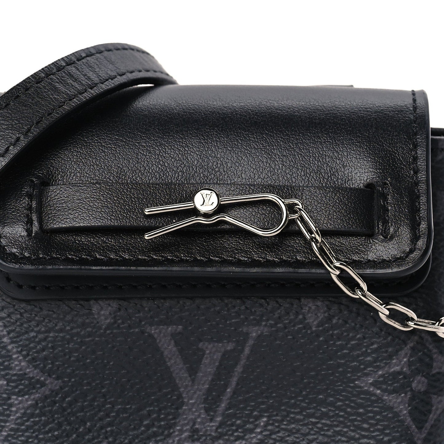 Louis Vuitton Monogram Eclipse Mini Steamer Pouch