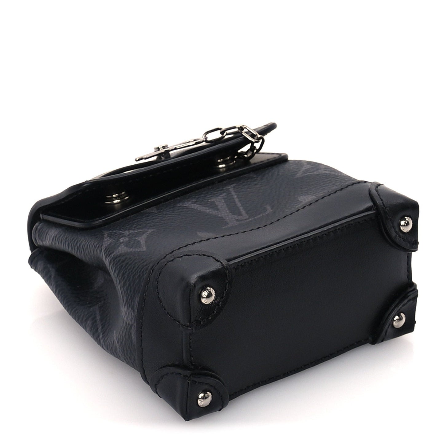 Louis Vuitton Monogram Eclipse Mini Steamer Pouch