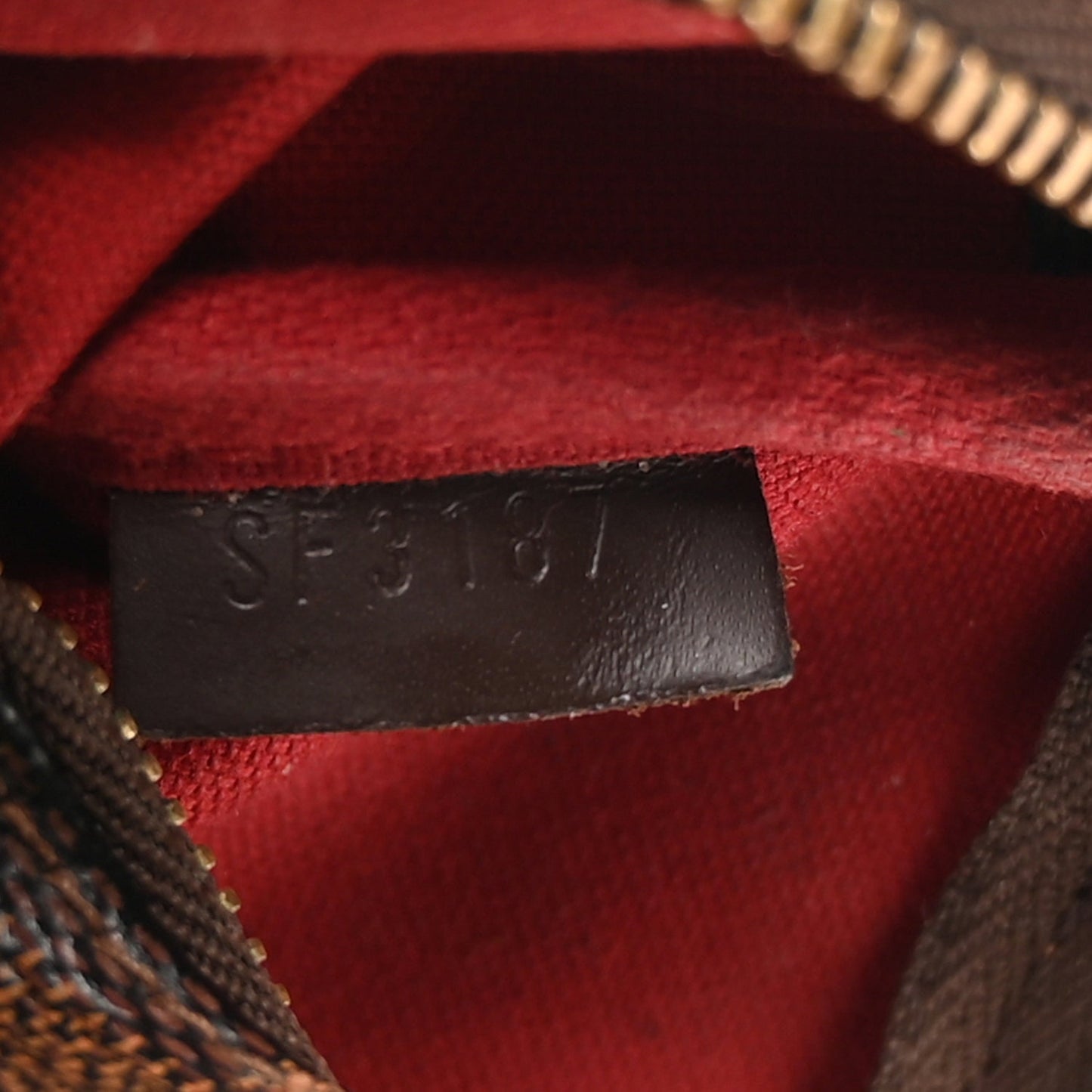 Louis Vuitton Damier Ebene Mini Pochette Accessories