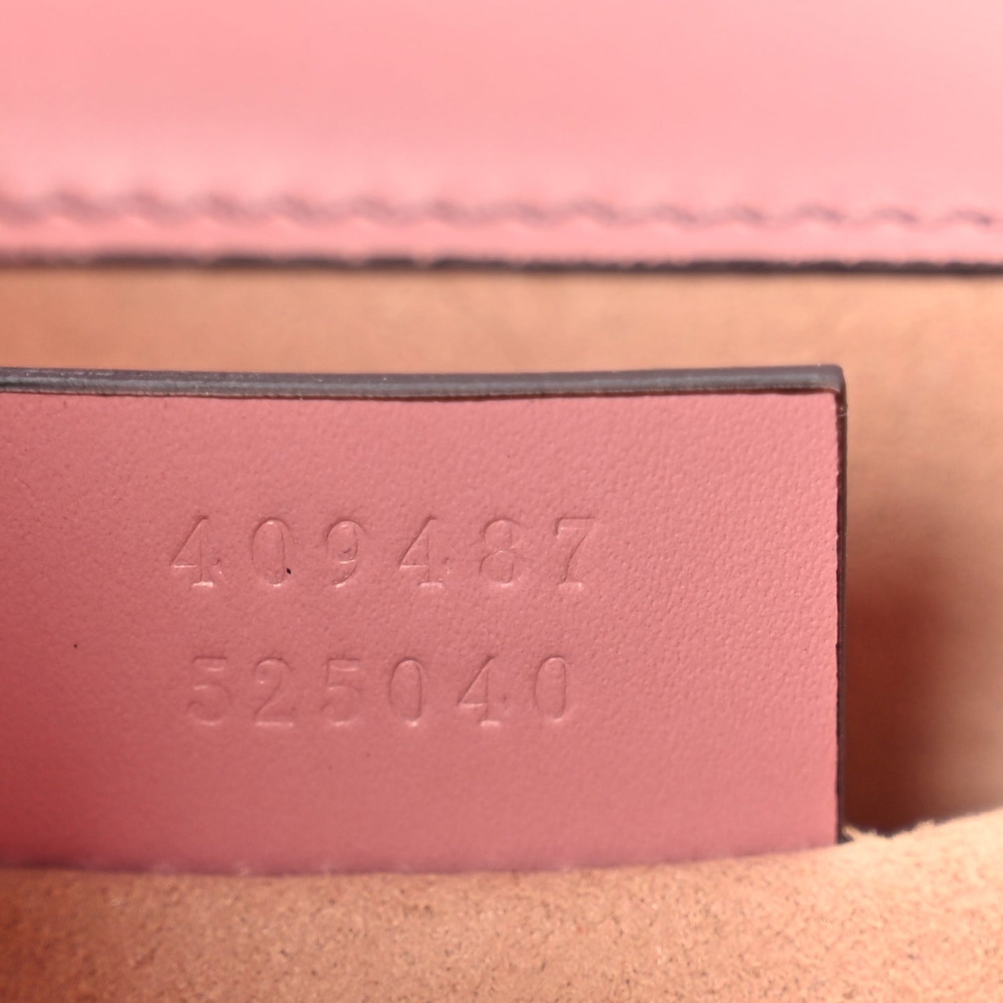 Gucci Guccissima Small Padlock Shoulder Bag Rose Baby Candy